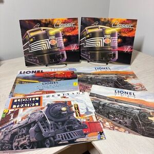Lionel Vintage Railroad Collector Catalog Lot 1997 Model Train Hobby Guides